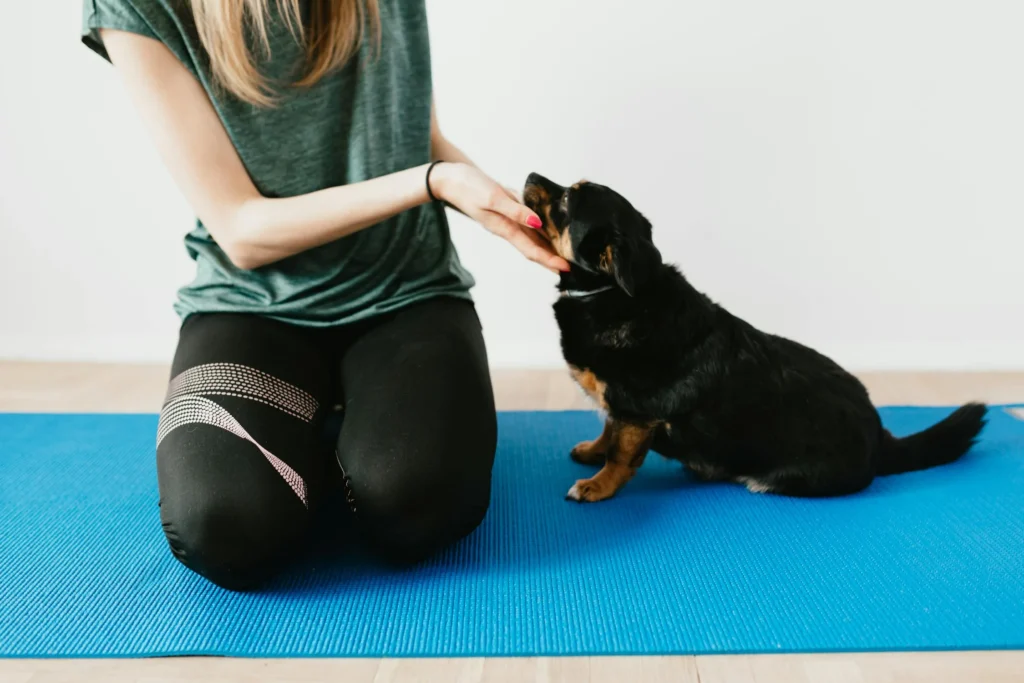 puppy yoga